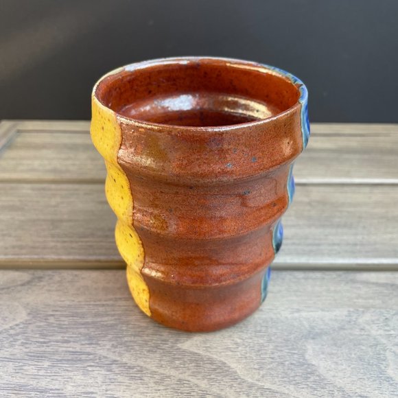 Handmade and Painted Ceramic Plates, Bowl, and Cup - Picture 10 of 12